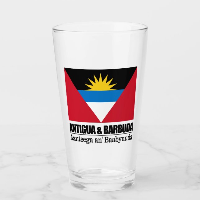 Copo De Pint Antígua e Barbuda (Frente)