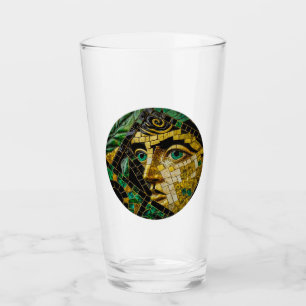 Copo De Pint Antiguamente Grego Mistério Vidro Tumbler