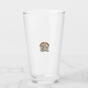 Copo De Pint Anúncio Retro de Produto de Limpeza Gato Produto d