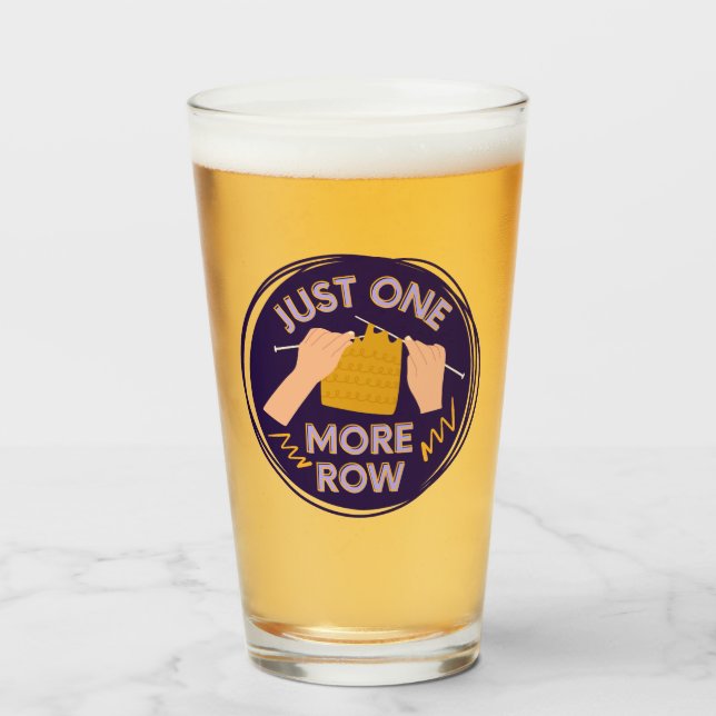 Copo De Pint Apenas Mais Um Vidro De Linha (Frente (Preenchido))