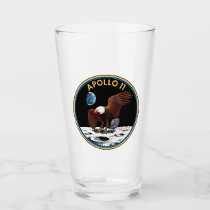 Copo De Pint Apollo 11 insígnia
