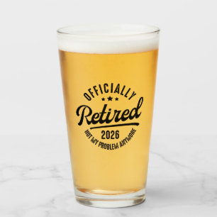 Copo De Pint Aposentadoria Oficialmente Aposentada 2026 Piada d