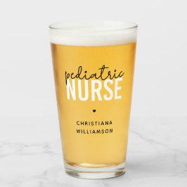 Copo De Pint Apreciação de Enfermeiros Pediátricos Personalizad