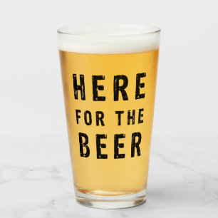 Copo De Pint Aqui para a cerveja