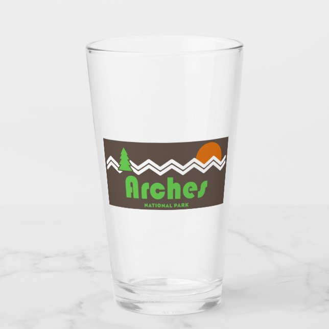 Copo De Pint Arches National Park Retro (Frente)