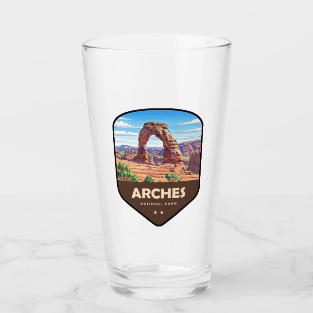 Copo De Pint Arches National Park Utah Shield (Frente)