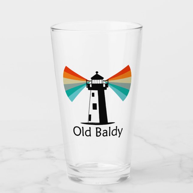 Copo De Pint Arco-Íris de Farol Velho Baldy (Frente)