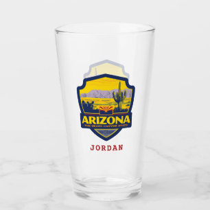 Copo De Pint Arizona 2 do orgulho   do estado