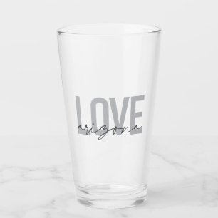 Copo De Pint Arizona de amor simples, moderna, urbana, legal de
