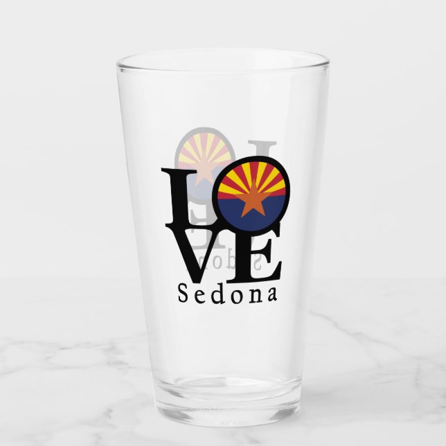 Copo De Pint ARIZONA LOVE Sedona (Frente)