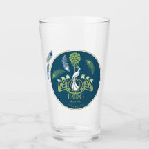 Art Deco Beer Glass Pint Casamento