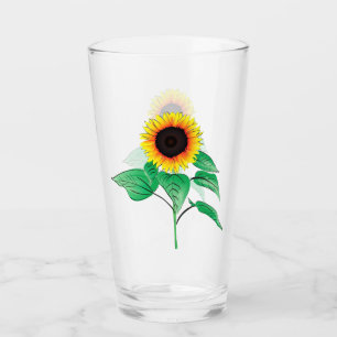 Copo De Pint Arte Girassóis -