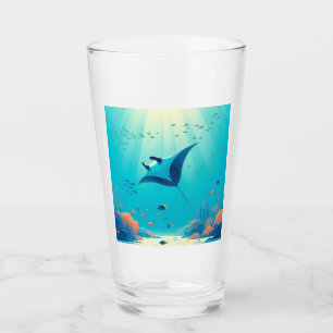 Copo De Pint Arte litoral de raios clássicos