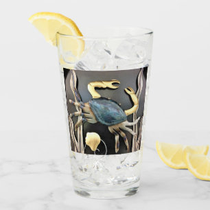Copo De Pint Arte Metálica Azul