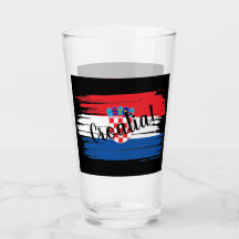 Artesanato BrushAVE Croácia Bandeira