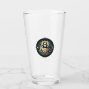 Copo De Pint Artista Digital Jesus Camiseta de Arte para iPad I