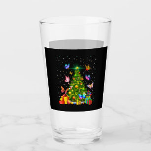 Copo De Pint árvore de natal da borboleta