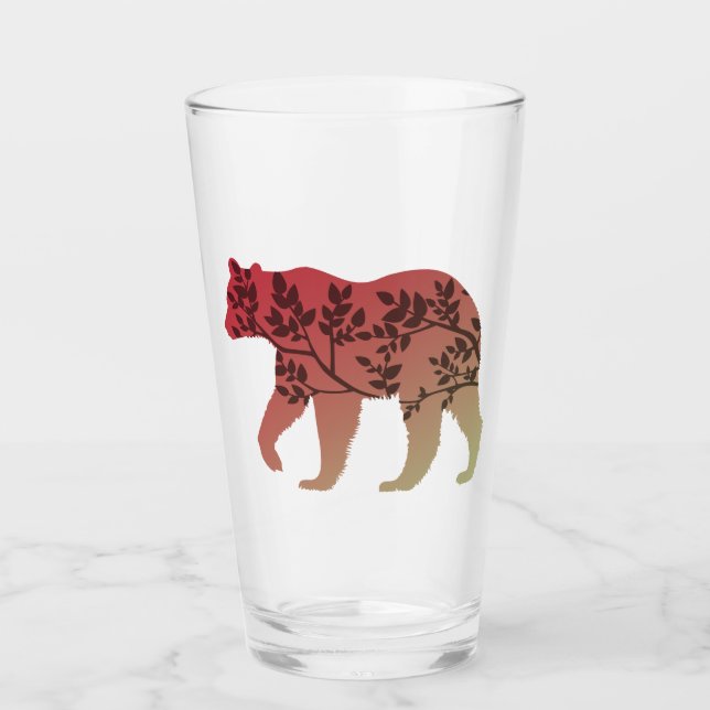Copo De Pint Árvore do urso (Frente)