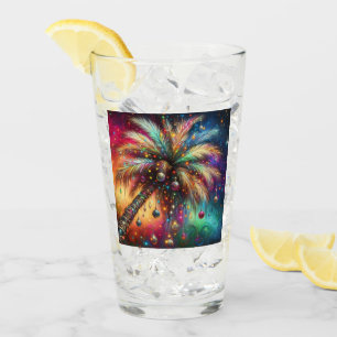 Copo De Pint Árvore Tropical de Natal Whimsso Vivid