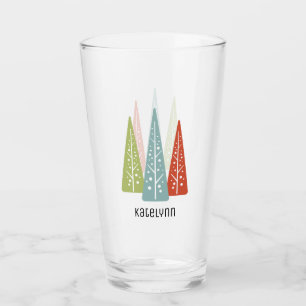 Copo De Pint Árvores de Natal Modernas do século Médio Perso