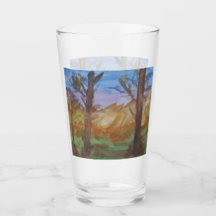 Copo De Pint Árvores Sunset