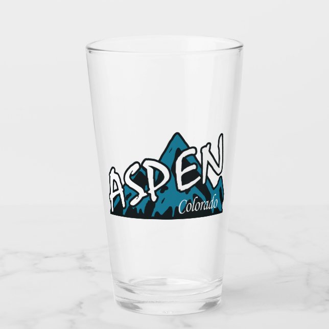 Copo De Pint Aspen Colorado Mounties (Frente)