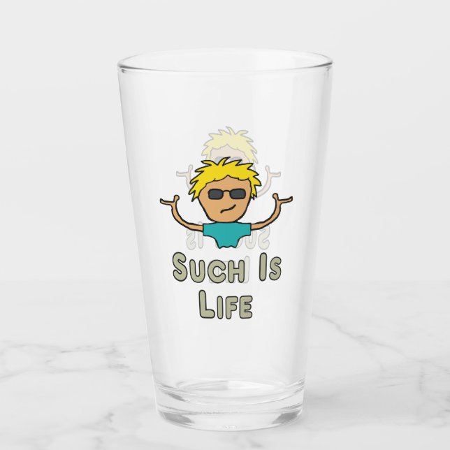 Copo De Pint Assim é a Vida (Frente)