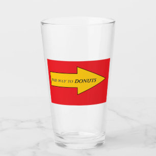 Copo De Pint Assim, Para A Xícara De Vidro Do Rosquinha