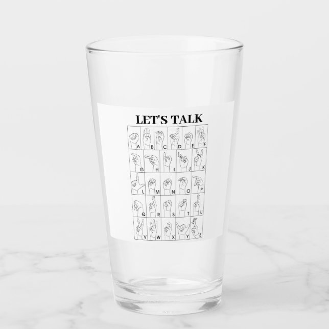 COPO DE PINT ASSINAR CONVERSA DE VAMOS DE IDIOMA (Frente)