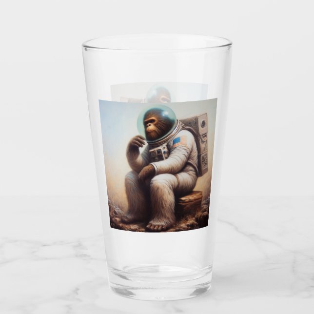 Copo De Pint Astronauta Bigfoot (Frente)