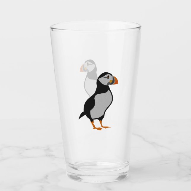 Copo De Pint Atlantic Puffin em Pé (Frente)