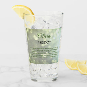 Copo De Pint August Birthstone Peridot design