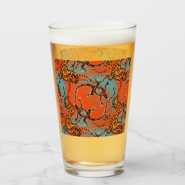 COPO DE PINT AUSTRÁLIA ART (Frente (Preenchido))