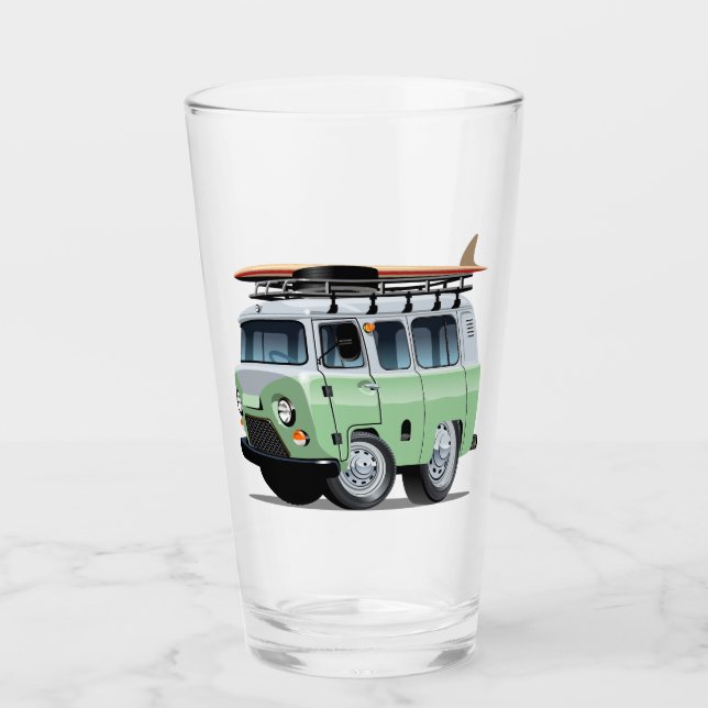 Copo De Pint Autocarrota de Desenho Animado (Frente)