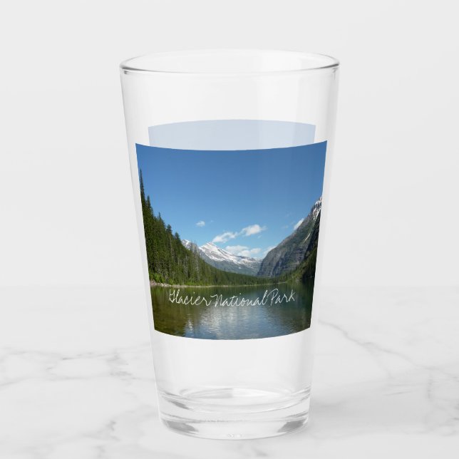 Copo De Pint Avalanche Lake I no Parque Nacional Glacier (Frente)