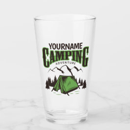 Copo De Pint Aventura de Viagem de Acampamento Familiar Persona