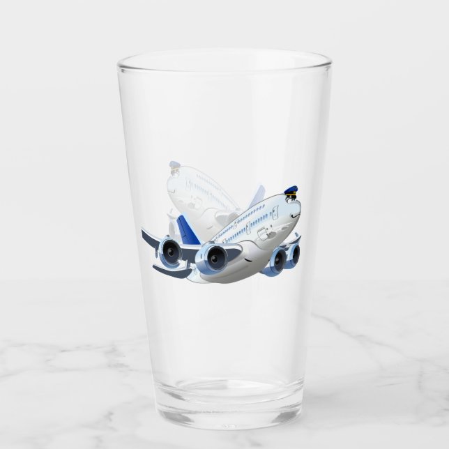 Copo De Pint Avião de animação (Frente)