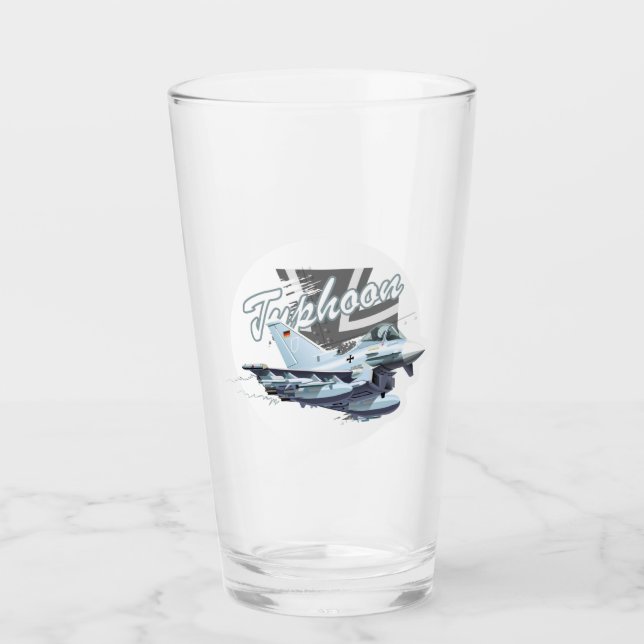 Copo De Pint Avião de desenho animado (Frente)