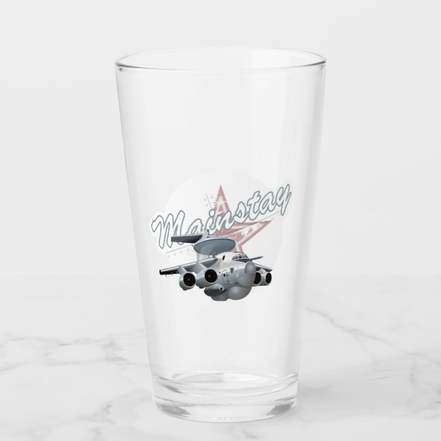 Copo De Pint Avião militar de animação (Frente)