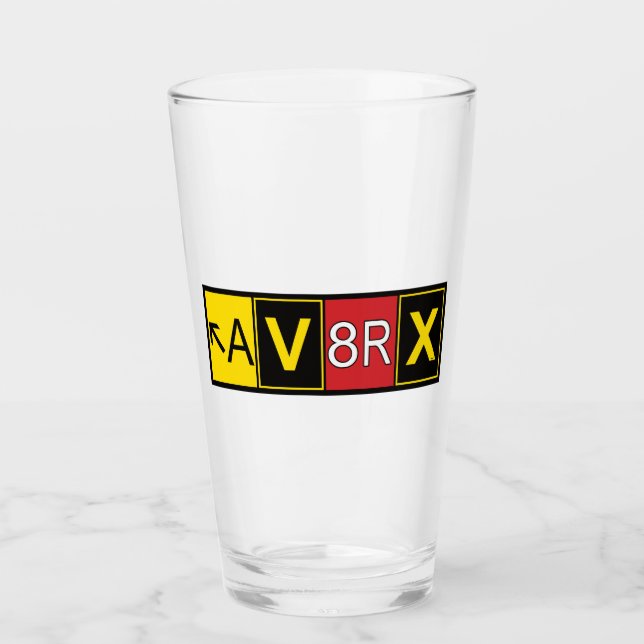 Copo De Pint Aviatrix - AV8RX (Frente)