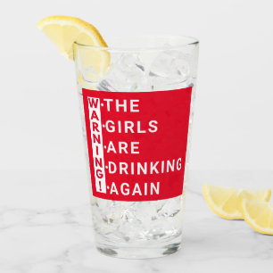 Copo De Pint avisando que as meninas estão bebendos novamente