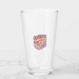 Copo De Pint Axolote Unicórnio Splash Caprichoso Branco Bac
