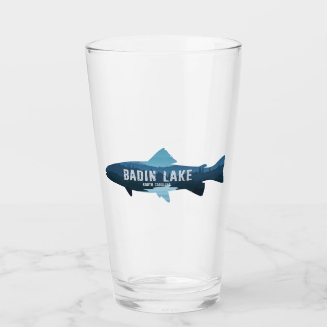 Copo De Pint Badin Lake Carolina do Norte (Frente)