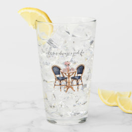 Copo De Pint Baguetes de Mesa Pink Blue Paris