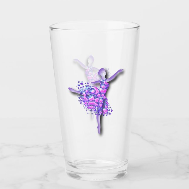 Copo De Pint Ballerina Glass Balé Dance (Frente)