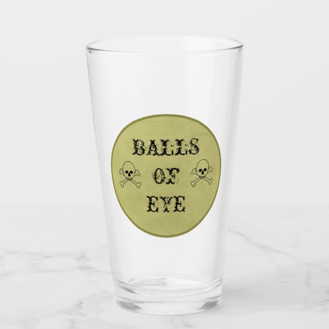 Copo De Pint Balls of Eye Witches Brew (Frente)