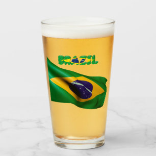 Copo De Pint bandeira brasileira