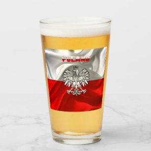 Copo De Pint Bandeira-casaco de armas da Polônia