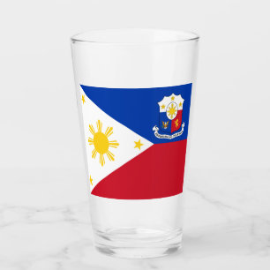 Copo De Pint Bandeira-casaco de armas das Filipinas