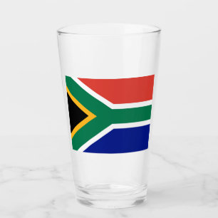 Copo De Pint Bandeira da África do Sul - Taça de Vidro Patrióti
